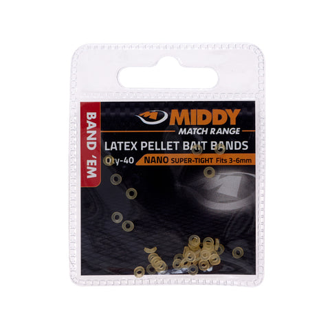 MIDDY Band 'Em Latex Bands (40pc pkt)