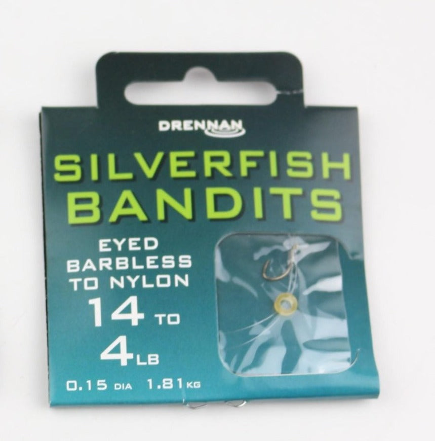 Drennan Power Bandits Fishing Hooks to Nylon