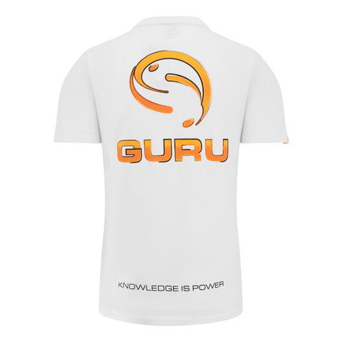 Guru Semi Logo White Tee Shirts