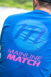 Mainline Match Tee Shirt Light Blue