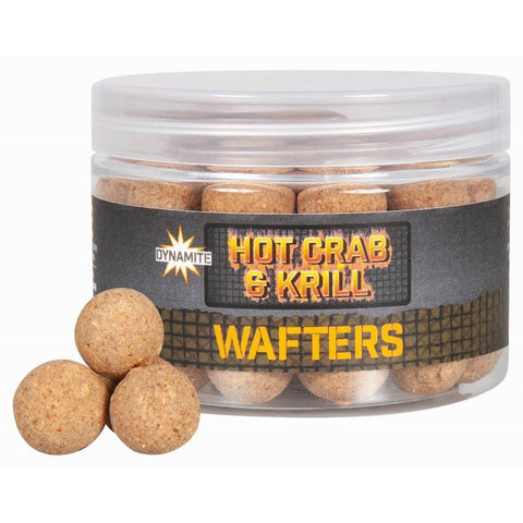 Dynamite Baits Hot Crab & Krill Wafters 15mm