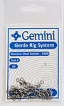 Gemini Genie 140lb Stainless Steel Swivels Size 4
