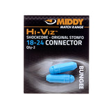 MIDDY Hi-Viz Shockcore Connector 2pc pkt