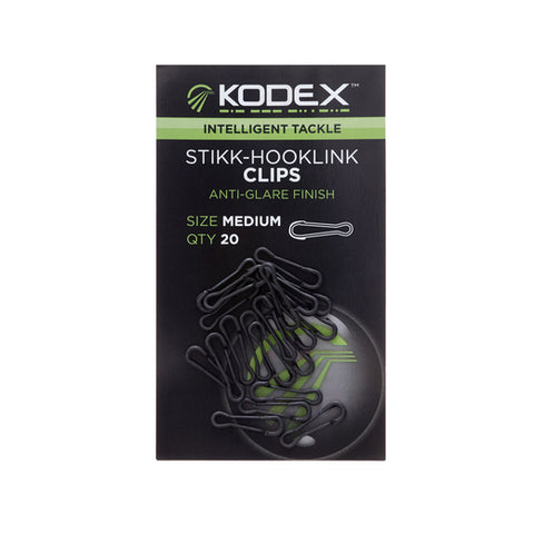 KODEX Stikk-Hooklink Clip Medium (20pc pkt)