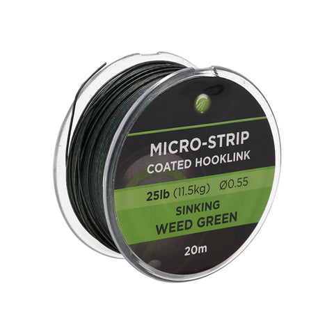 KODEX Micro-Strip Coated Hooklink 25lb 20m spool