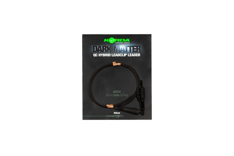 Korda Dark Matter QC Hybrid Lead clip Leader Weed