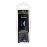KODEX X-Strong Pike Treble Hooks: Barbed (10pc pkt)