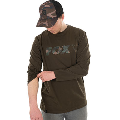 Fox Long Sleeve Khaki/Camo T-Shirt
