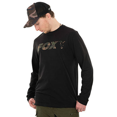 Fox Long Sleeve Black/Camo T-Shirt