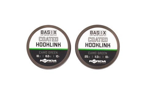 Korda Basix Coated Hooklink 25lb 10m