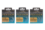 DRENNAN 1 METRE FLUOROCARBON FEEDER CARBON FEEDER BARBED HOOKLENGTHS