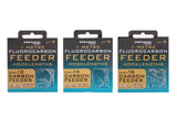 DRENNAN 1 METRE FLUOROCARBON FEEDER CARBON FEEDER BARBED HOOKLENGTHS