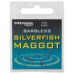 Drennan Barbless Silverfish Maggot Hook