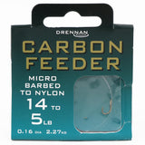 Drennan Carbon Feeder Hook To Nylon Hook