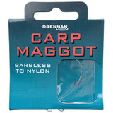 Drennan Carp Maggot Hook To Nylon