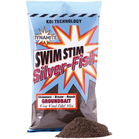 Dynamite Baits Swim Stim Silver Fish Commercial Groundbait Dark 900g