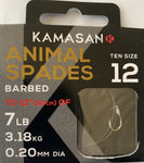 Kamasan Animal Barbed X Strong Hooks To Nylon