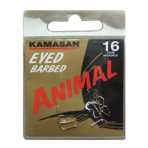 Kamasan Animal Spade End Barbed Hooks
