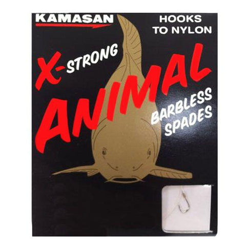 Kamasan Animal Barbless Light Hooks To Nylon