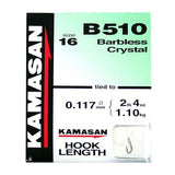 Kamasan B510 Barbless Hooks To Nylon