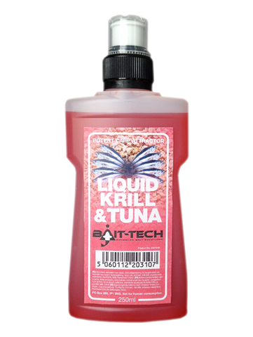 BAIT TECH Liquid Krill & Tuna (250ml)