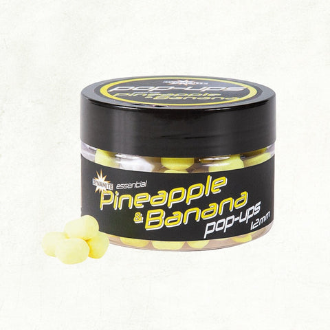 Dynamite Baits Fluro Pop Ups Pineapple & Banana 12mm