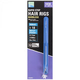Preston KKM-B Rapid Stop Hair Rigs Hooklengths (10cm 4") Barbless