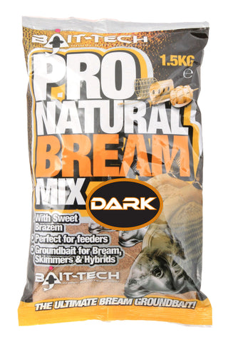BAIT TECH Pro Natural Bream Dark (1.5kg)