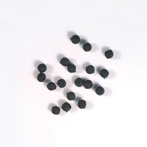Tronixpro 5mm Rubber Black Beads