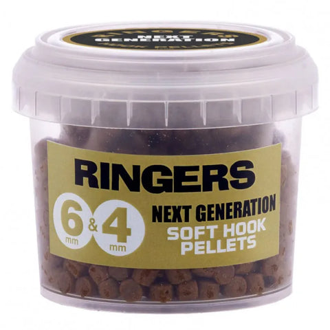 Ringers Next Generation Soft Hook Pellets (6mm & 4mm)