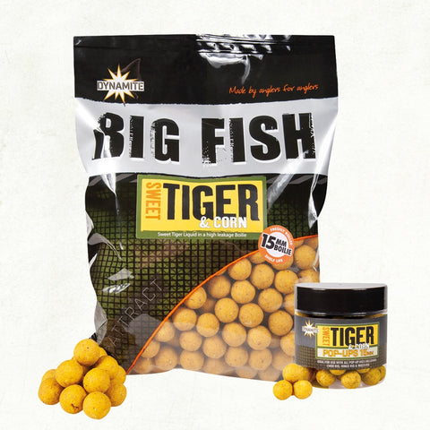 Dynamite Baits Sweet Tiger & Corn 15mm Boilie 1.8kg