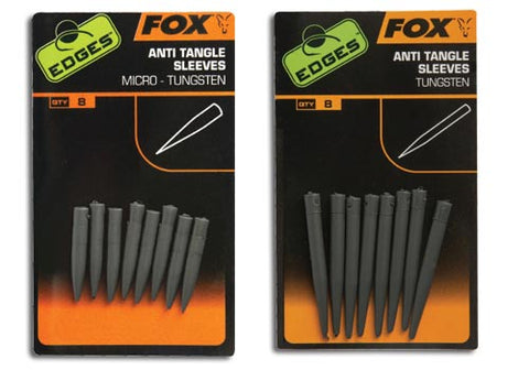 Fox Edges Tungsten Anti tangle sleeve x 8