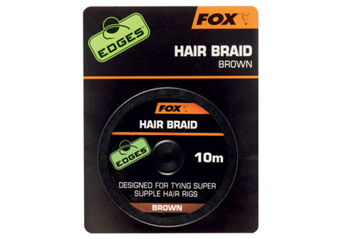 Fox Edges Hair braid x 10m brown