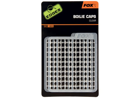 Fox Edges boilie caps clear (120pcs)