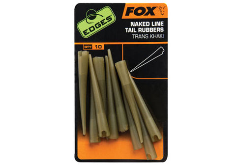 Fox Power Grip naked line tail rubbers size 7 x 10