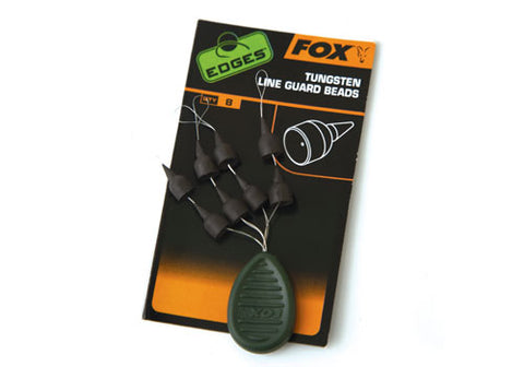 Fox Edges Tungsten line guard beads x 8