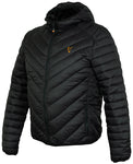 Fox Collection quilted Jacket Black / Orange 