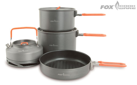 Fox cookware medium 3 pc set (non stick pans).