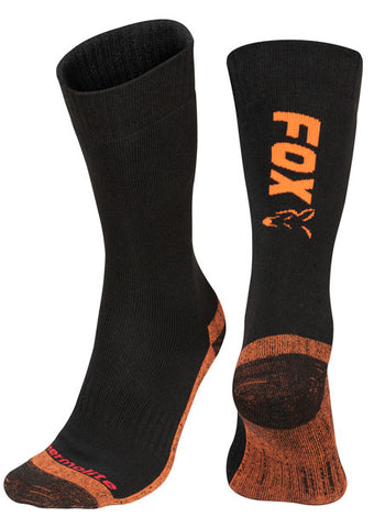 Fox Black / Orange Thermolite long sock 