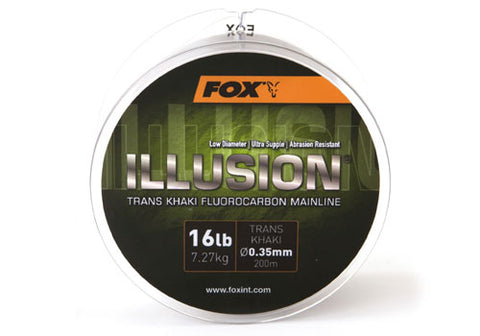 Fox EDGES Illusion soft mainline x 200m  trans khaki