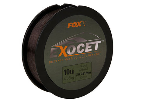 FOX Exocet Mono Trans Khaki 10lb Mainline