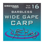 Drennan Barbless Wide Gape Carp Hooks