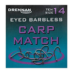 Drennan Eyed Barbless Carp Match Hooks