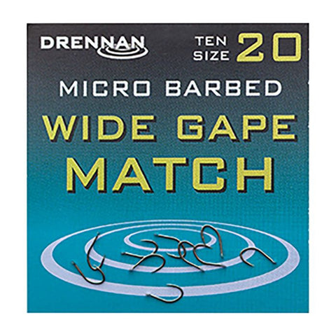 Drennan Micro Barbed Wide Gape Match Hook
