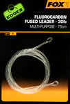 Fox Fluorocarbon Fused leader 30lb No Swivel