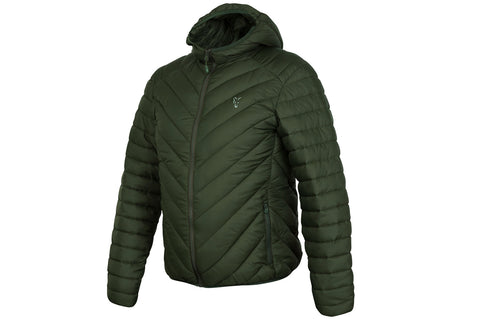 Fox Collection quilted Jacket Green / Silver 