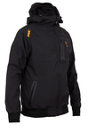 Fox collection Black / Orange Shell hoodie 