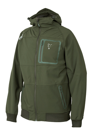 Fox collection Green / Silver Shell hoodie 