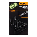 Fox Edges kwik change swivels x 10