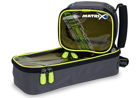 Matrix Pro accessory bag clear top lime lining